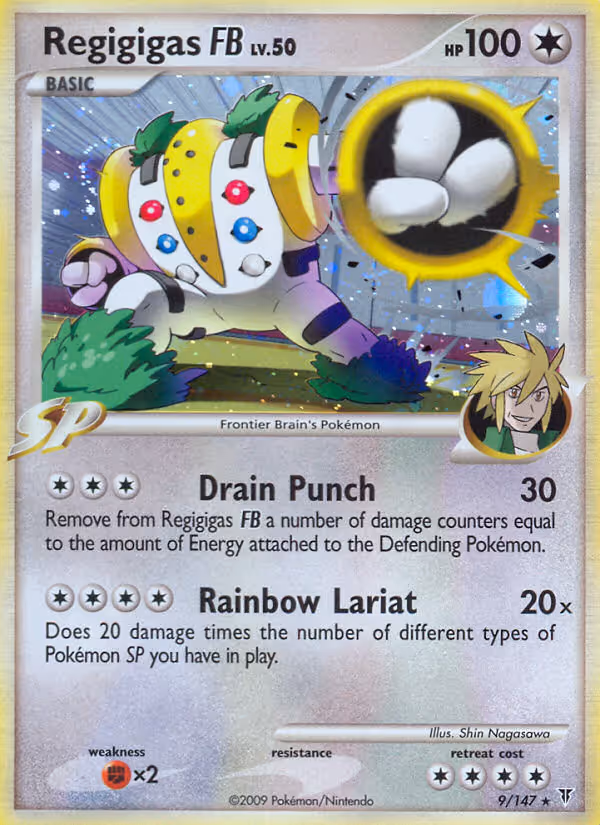 Regigigas FB 9/147 Pokemon card