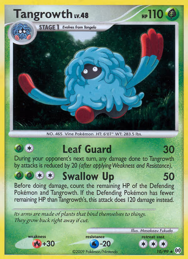 Tangrowth 10/99 Pokemon card