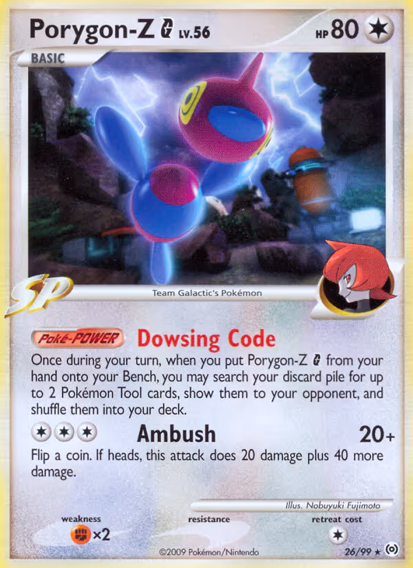 Porygon-Z 26/99 Pokemon card