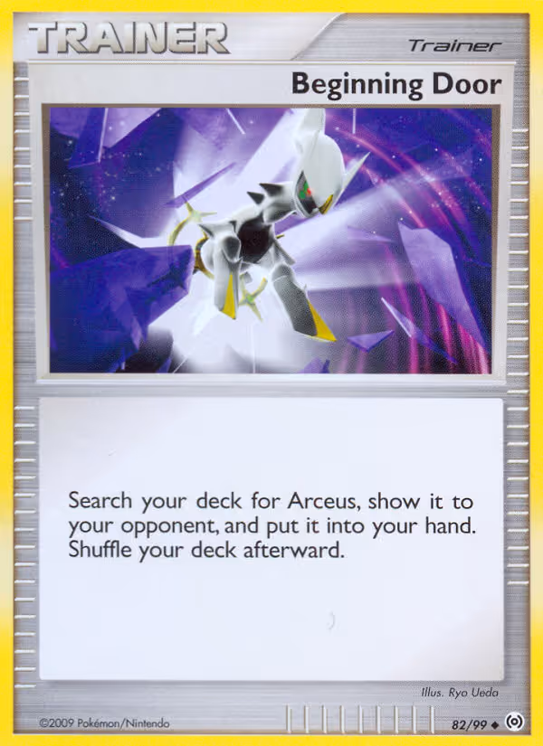 Beginning Door 82/99 Pokemon card