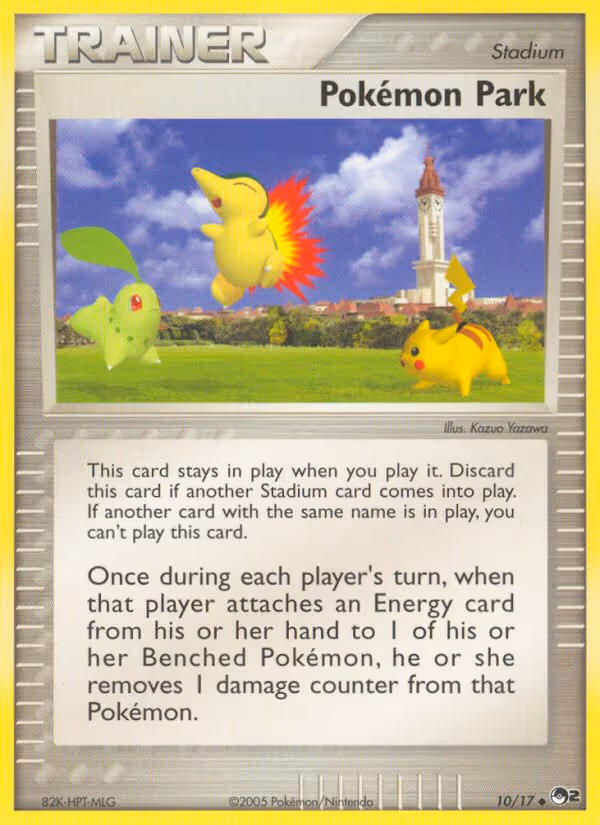 Pokémon Park 10/17 Pokemon card