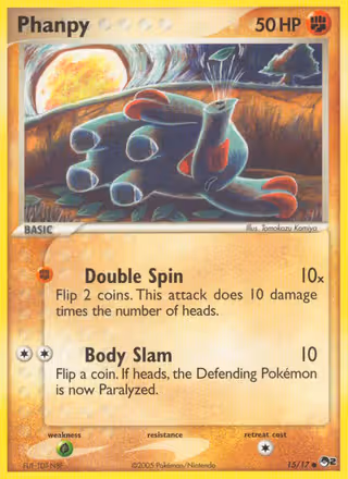 Phanpy 15/17 Pokemon card
