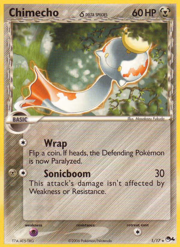 Chimecho δ 1/17 Pokemon card