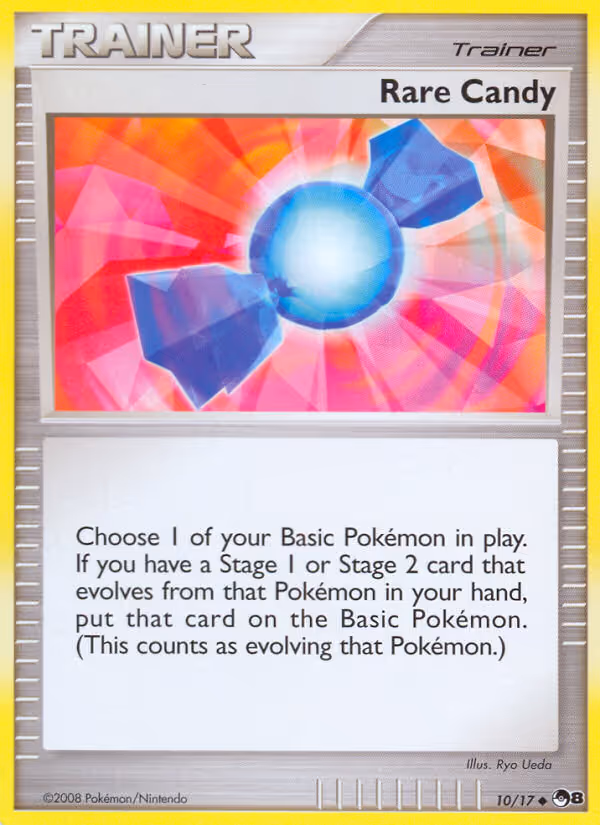 Rare Candy 10/17 Pokemon card