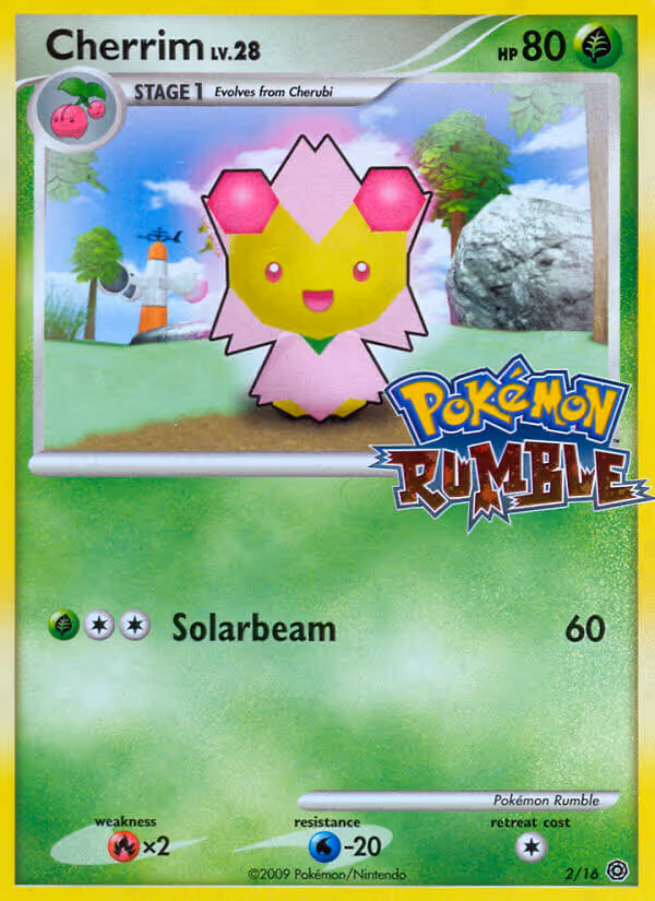 Cherrim 2/16 Pokemon card