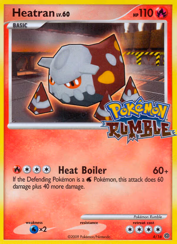 Heatran 4/16 Pokemon card