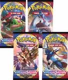 Sword and Shield Base Set Booster Pack Art Bundle [Set of 4]