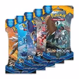 Sun & Moon Sleeved Booster Pack Art Bundle [Set of 5]