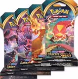 Darkness Ablaze Sleeved Booster Pack Art Bundle [Set of 4]
