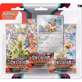 Obsidian Flames 3 Pack Blister [Eevee]