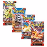 Obsidian Flames Booster Pack Art Bundle [Set of 4]