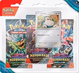 Twilight Masquerade 3 Pack Blister [Snorlax]