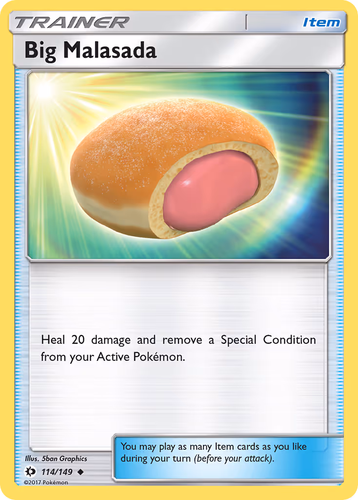 Big Malasada 114/149 Pokemon card