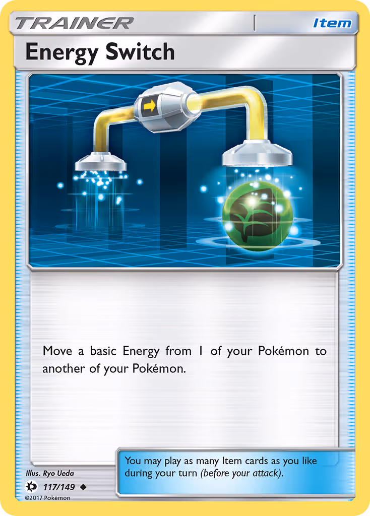 Energy Switch 117/149 Pokemon card