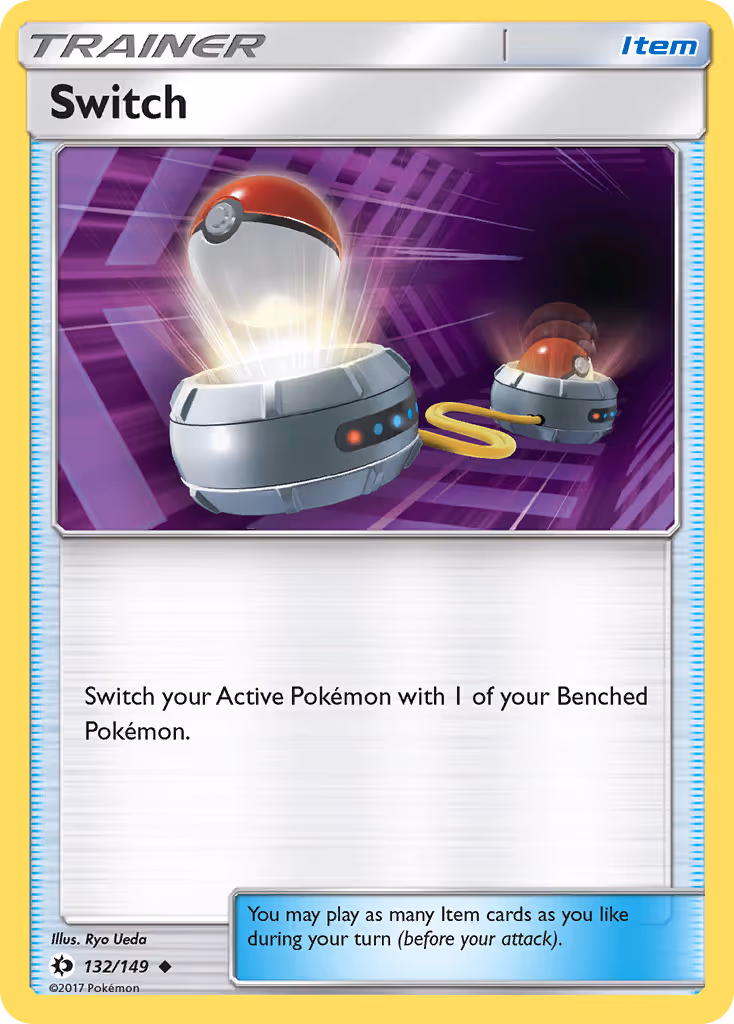 Switch 132/149 Pokemon card
