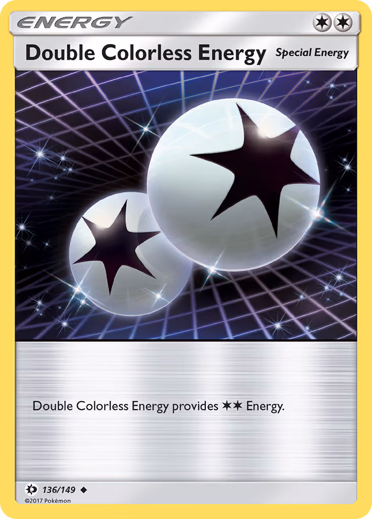 Double Colorless Energy 136/149 Pokemon card