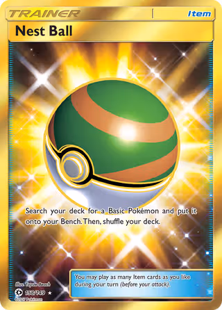 Nest Ball 158/149 Pokemon card