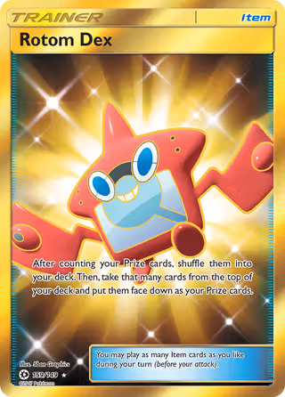 Rotom Dex 159/149 Pokemon card