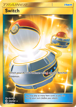 Switch 160/149 Pokemon card