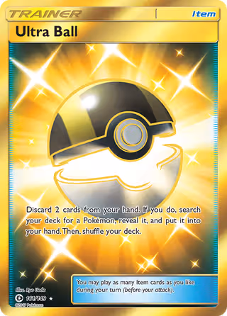 Ultra Ball 161/149 Pokemon card