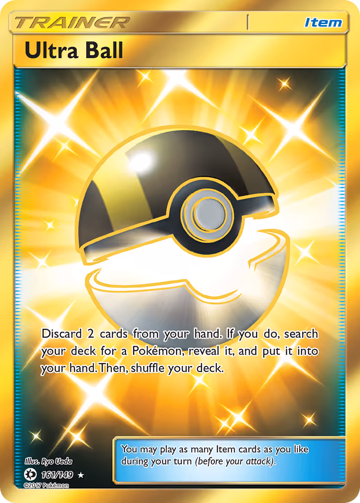 Ultra Ball 161/149 Pokemon card