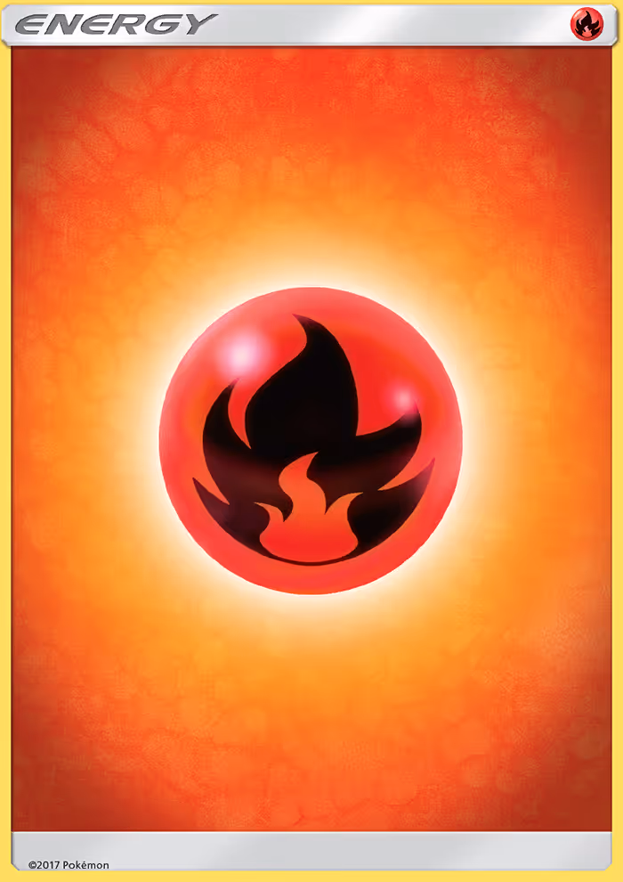 Fire Energy 165/149 Pokemon card