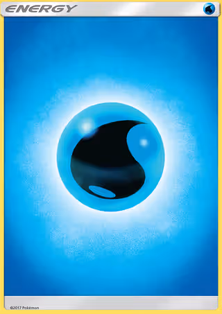 Water Energy 166/149 Pokemon card
