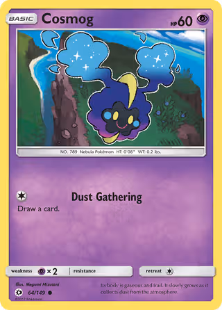 Cosmog 64/149 Pokemon card