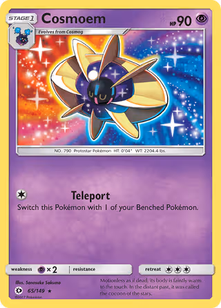 Cosmoem 65/149 Pokemon card