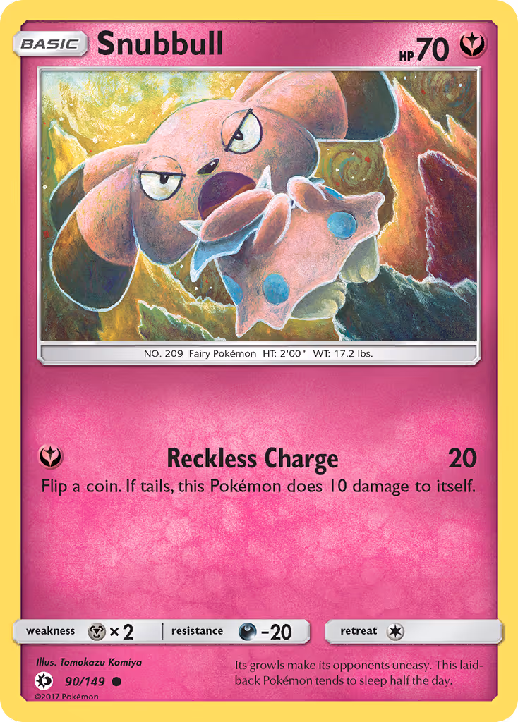 Snubbull 90/149 Pokemon card