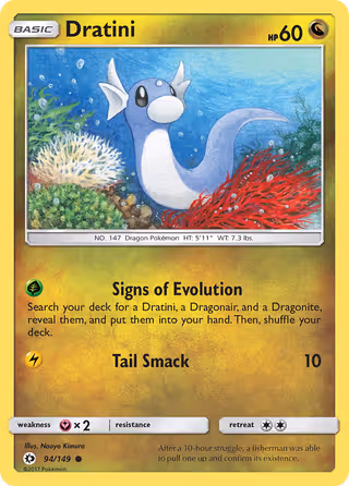 Dratini 94/149 Pokemon card