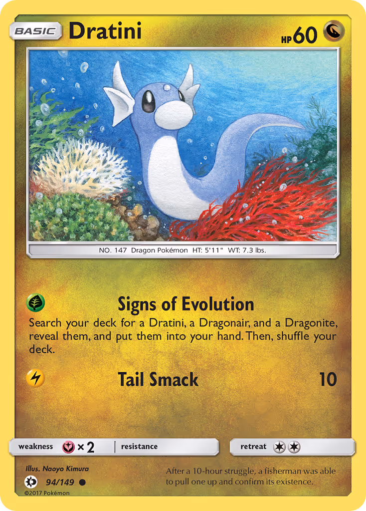 Dratini 94/149 Pokemon card