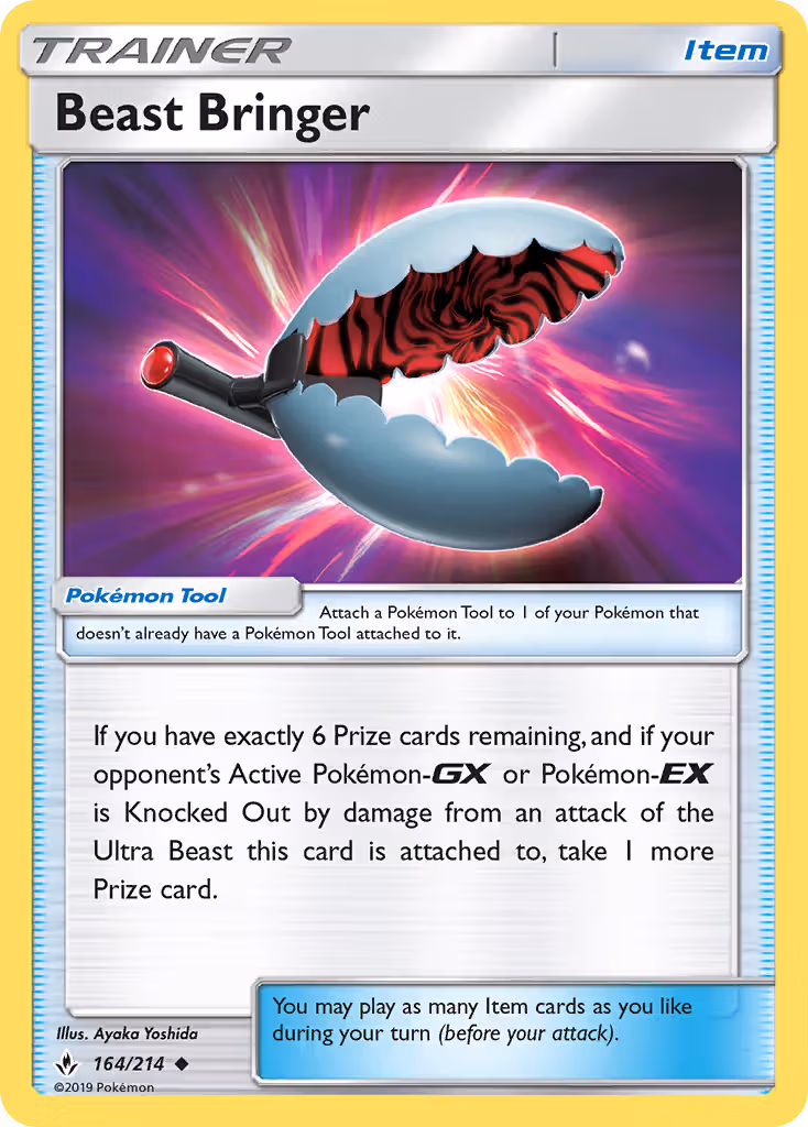 Beast Bringer 164/214 Pokemon card