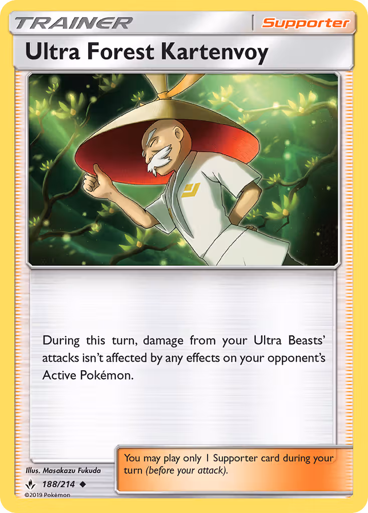 Ultra Forest Kartenvoy 188/214 Pokemon card
