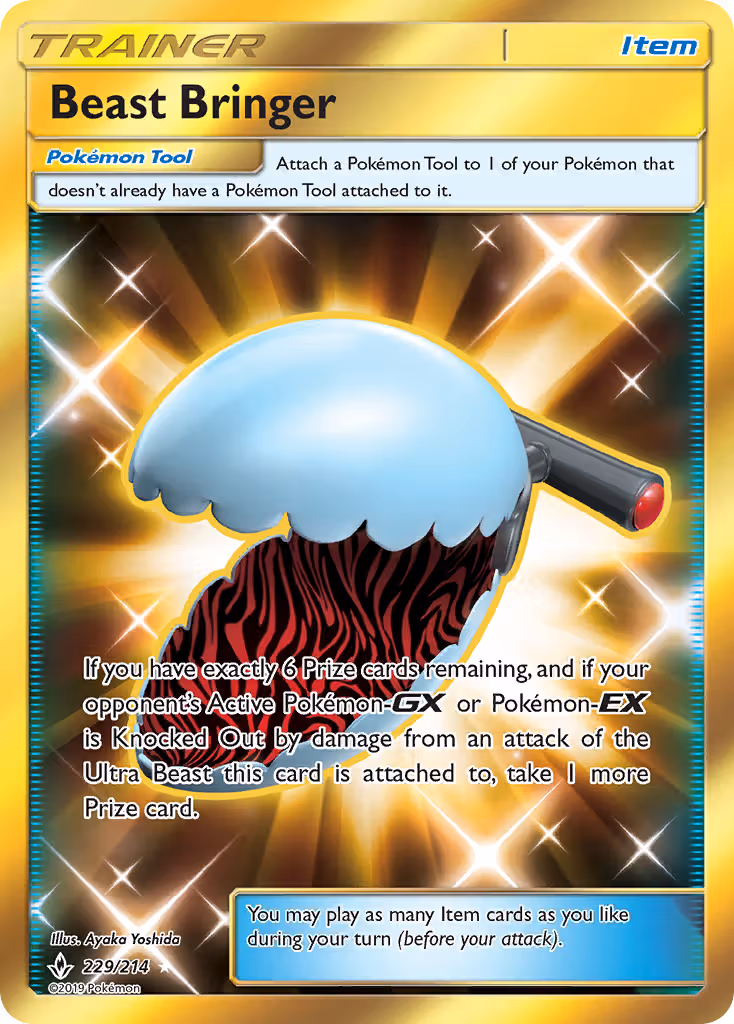 Beast Bringer 229/214 Pokemon card