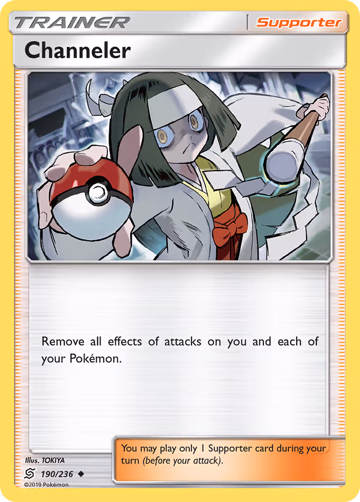 Channeler 190/236 Pokemon card