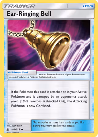 Ear-Ringing Bell 194/236 Pokemon card