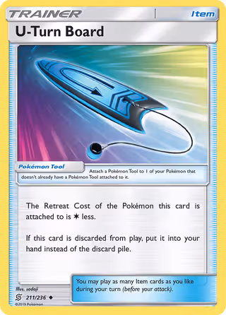 U-Turn Board 211/236 Pokemon card