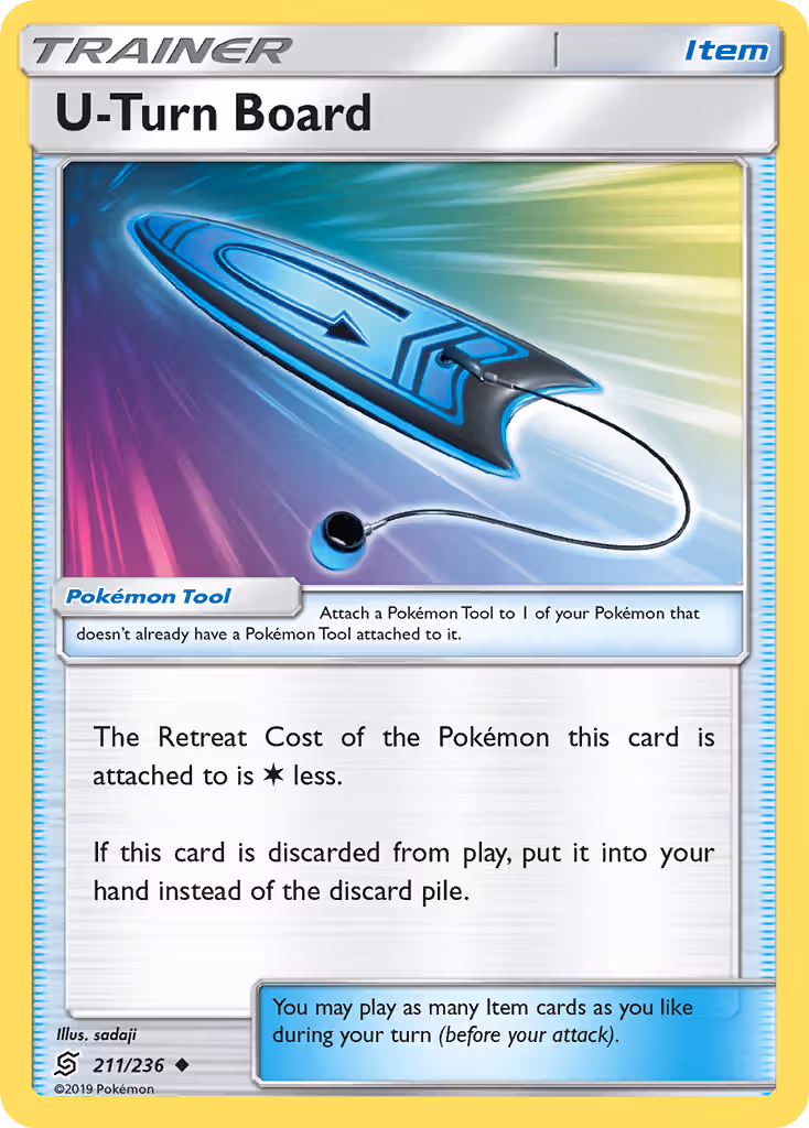 U-Turn Board 211/236 Pokemon card
