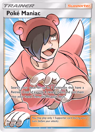 Poké Maniac 236/236 Pokemon card