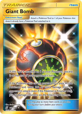 Giant Bomb 251/236 Pokemon card