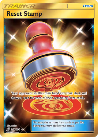 Reset Stamp 253/236 Pokemon card
