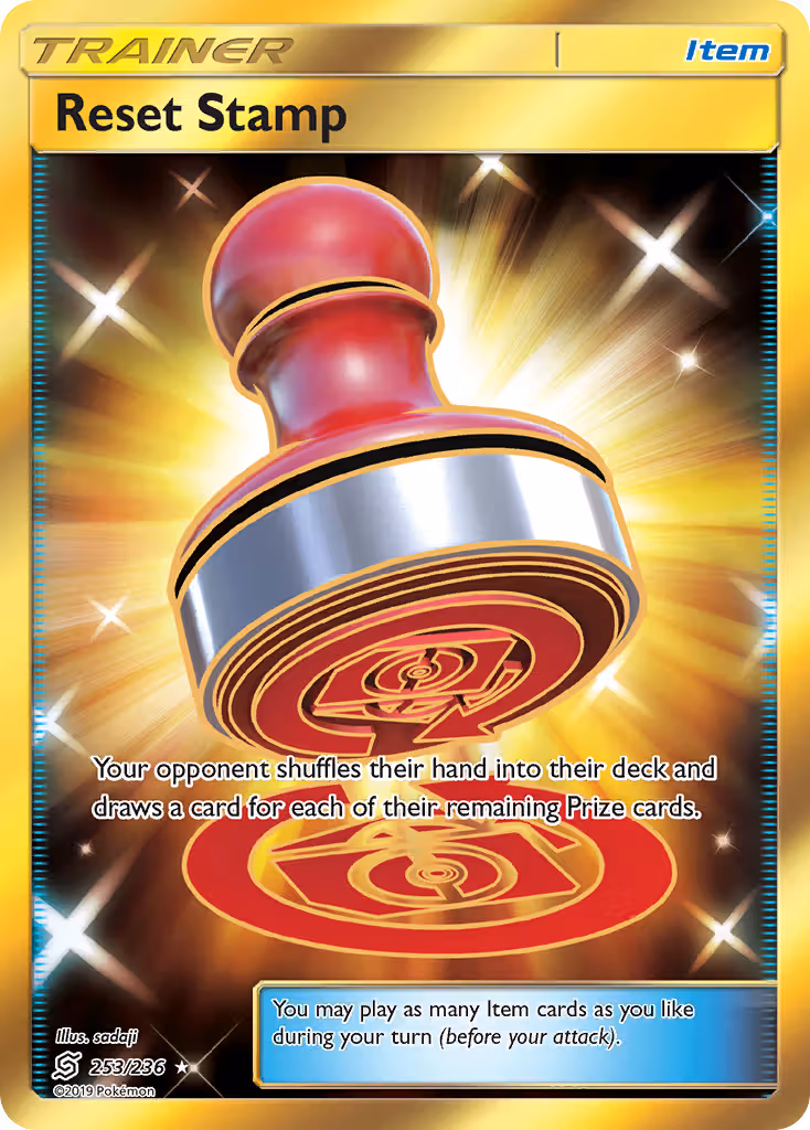 Reset Stamp 253/236 Pokemon card