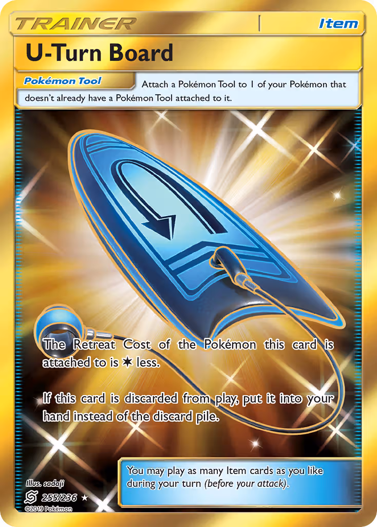 U-Turn Board 255/236 Pokemon card