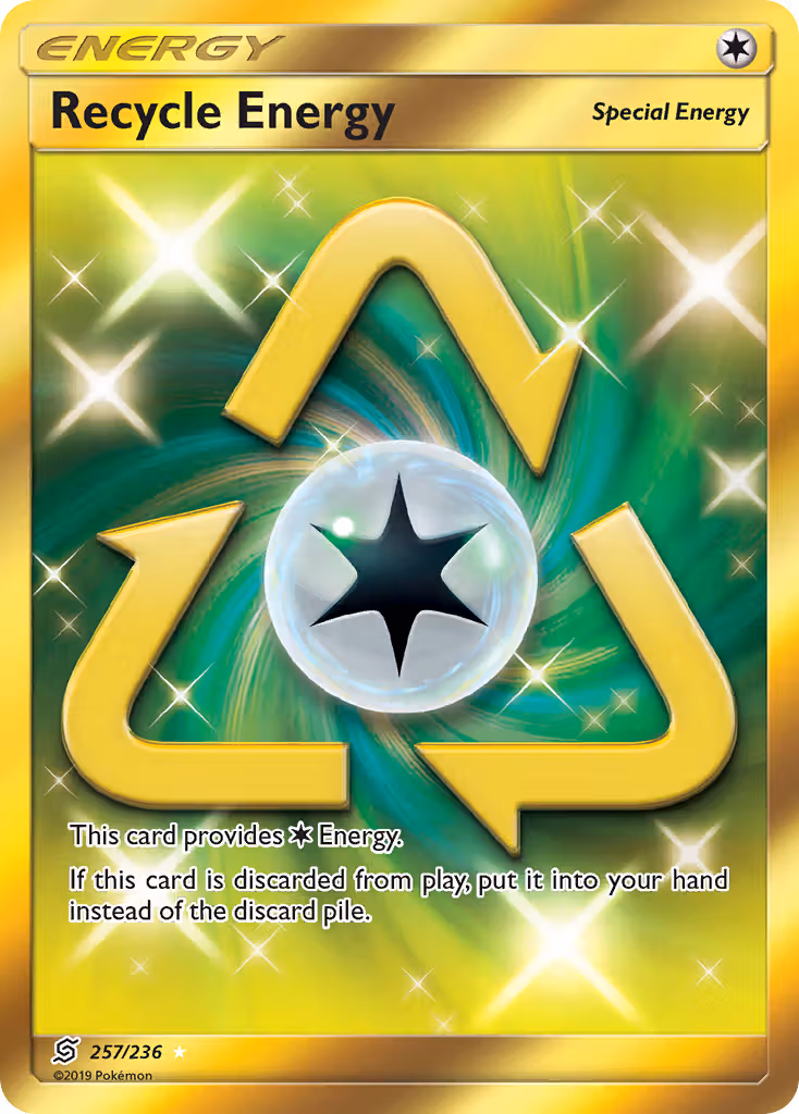 Recycle Energy 257/236 Pokemon card