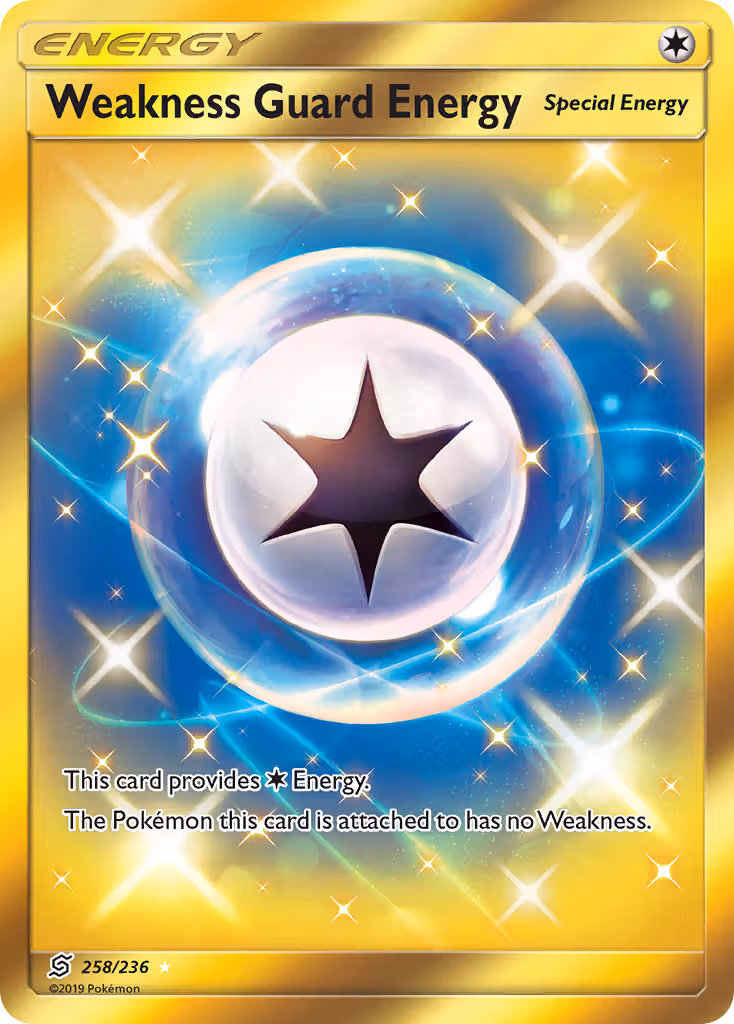 Weakness Guard Energy 258/236 Pokemon card