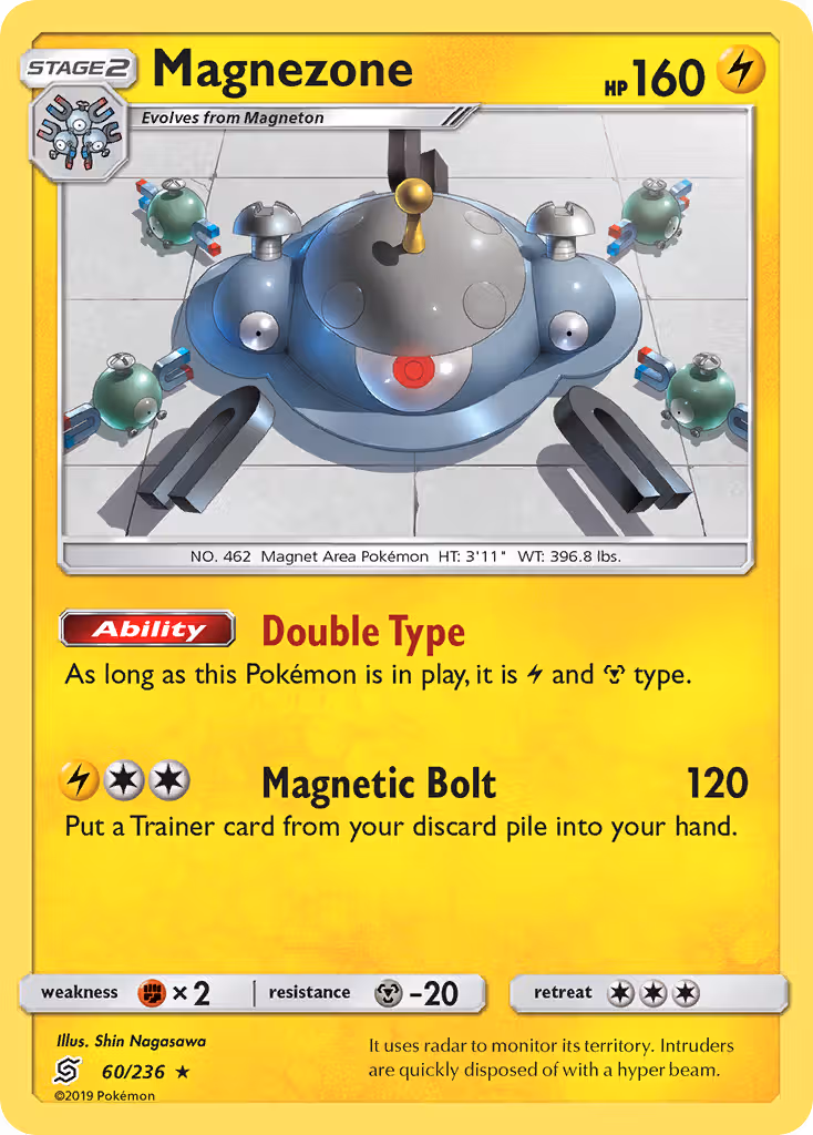 Magnezone 60/236 Pokemon card