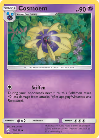 Cosmoem 101/236 Pokemon card