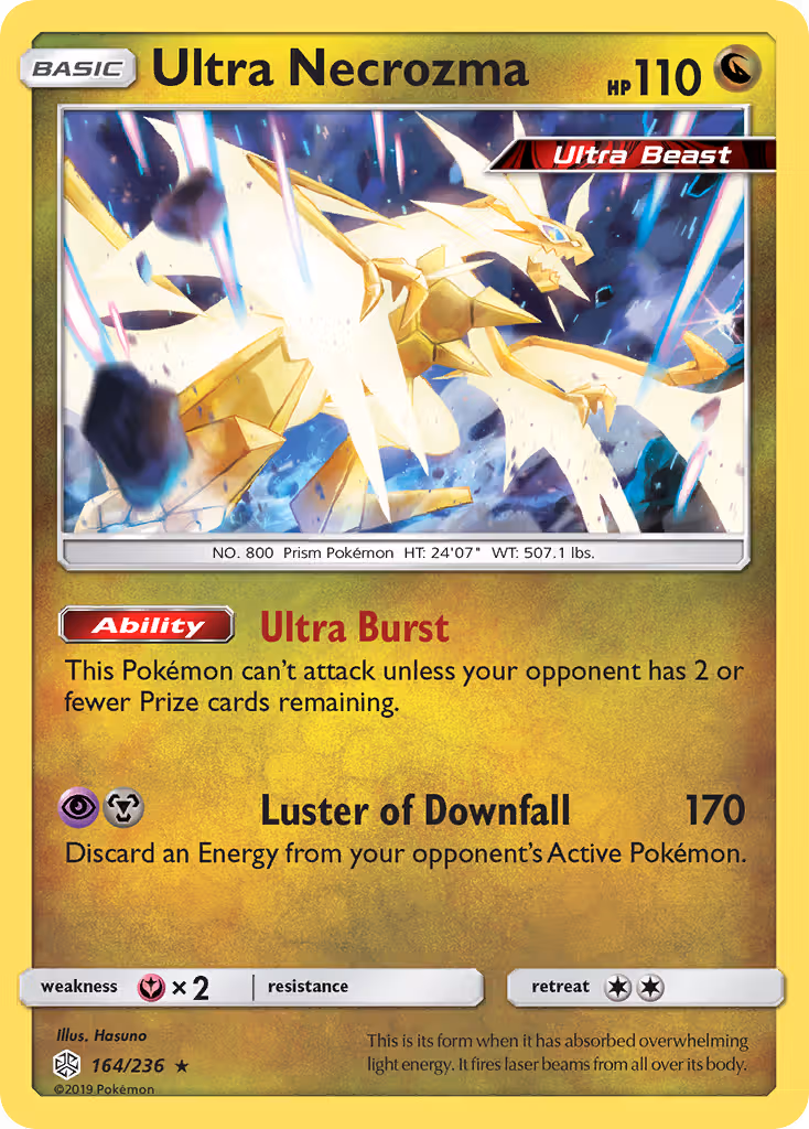 Ultra Necrozma 164/236 Pokemon card