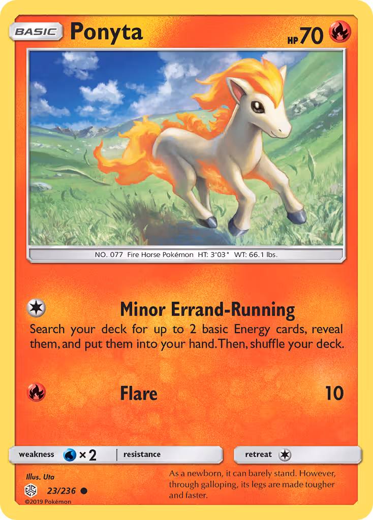 Ponyta 23/236 Pokemon card